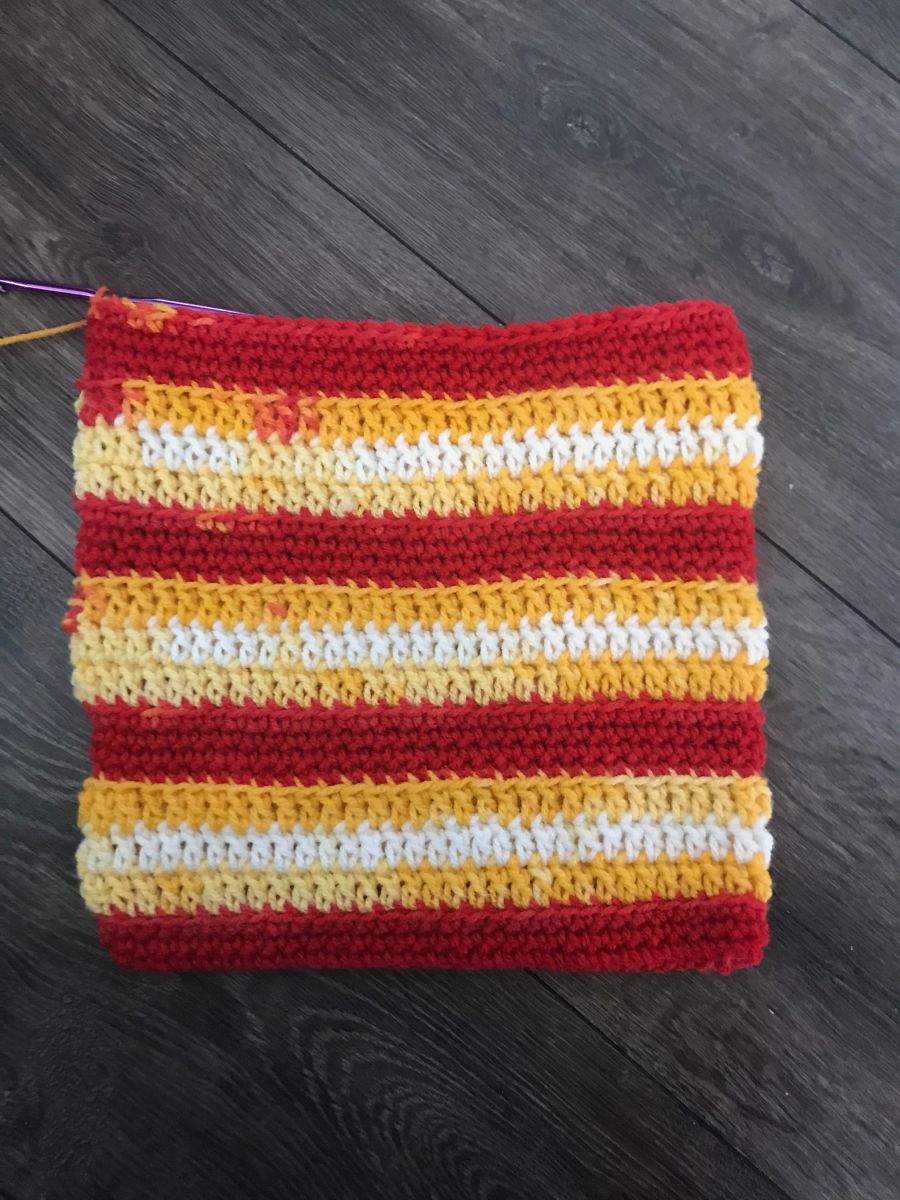 Blog-Inhaltsbild für 'Sunset Häkeltasche'