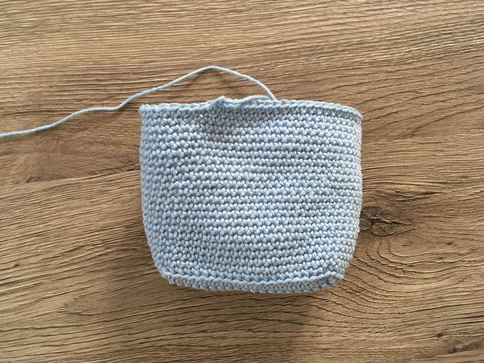 Blog-Inhaltsbild für 'kostenlose Häkelanleitung, Utensilo Zug'