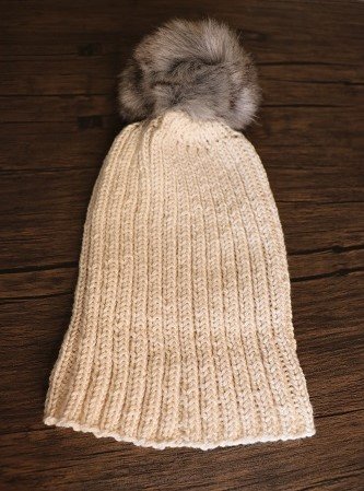 Blog-Inhaltsbild für 'Kostenlose Strickanleitung für eine Mütze'