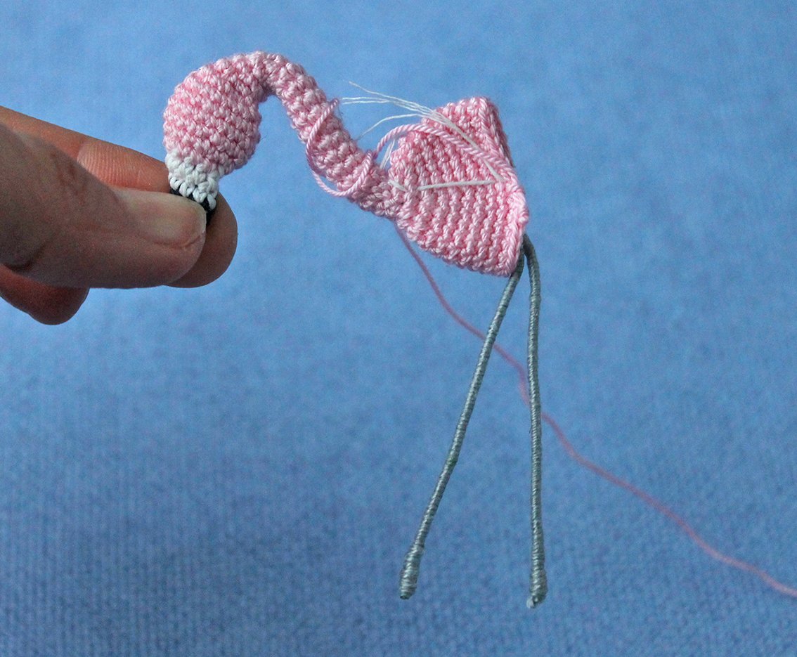 Blog content image for 'Flamingo Brooch'