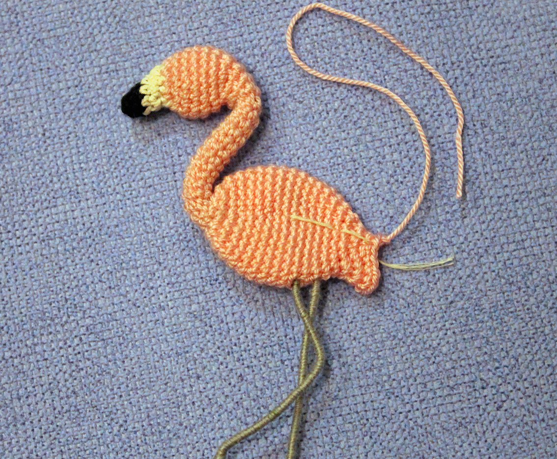 Blog content image for 'Flamingo Brooch'