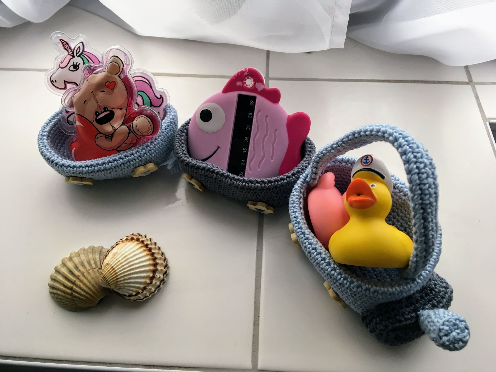 Blog-Inhaltsbild für 'kostenlose Häkelanleitung, Utensilo Zug'