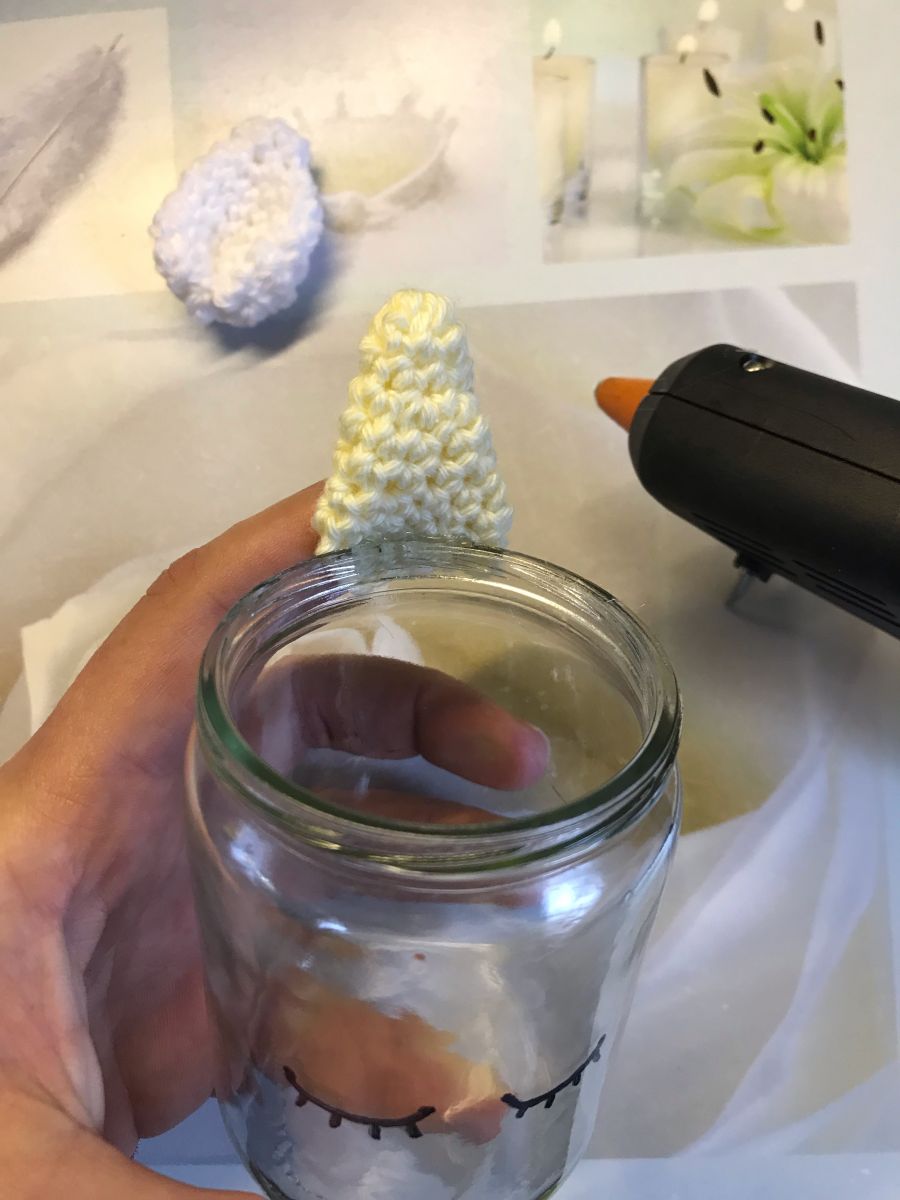 Blog-Inhaltsbild für 'Häkel- & Bastelanleitung für Einhorn Glas'