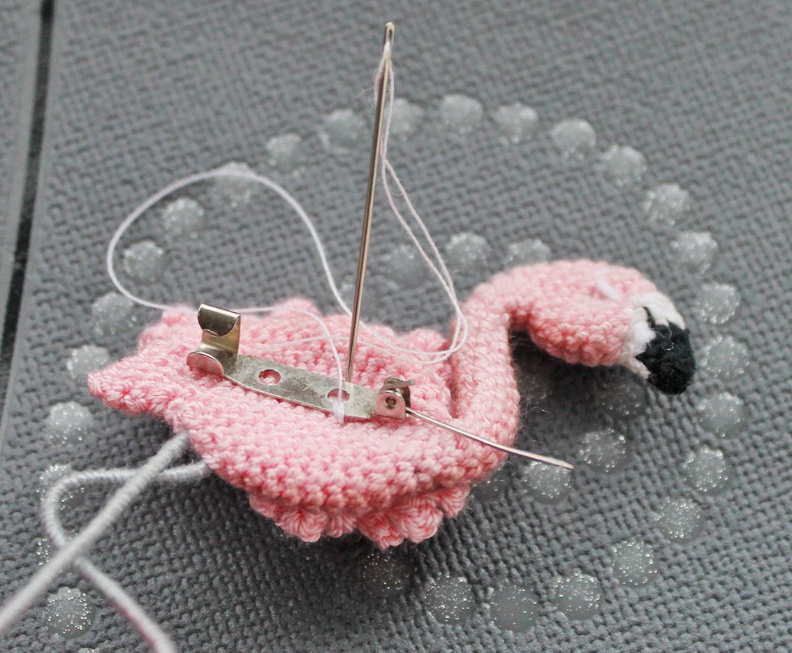 Blog content image for 'Flamingo Brooch'