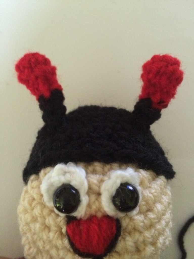 Blog-Inhaltsbild für 'Kostenlose Häkelanleitung - Marienkäferchen im Topf'