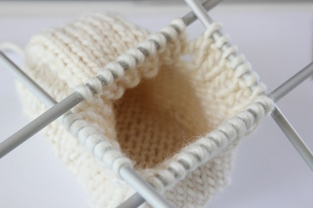 Blog content image for 'Free Knitting Pattern. Felted Baby Booties'