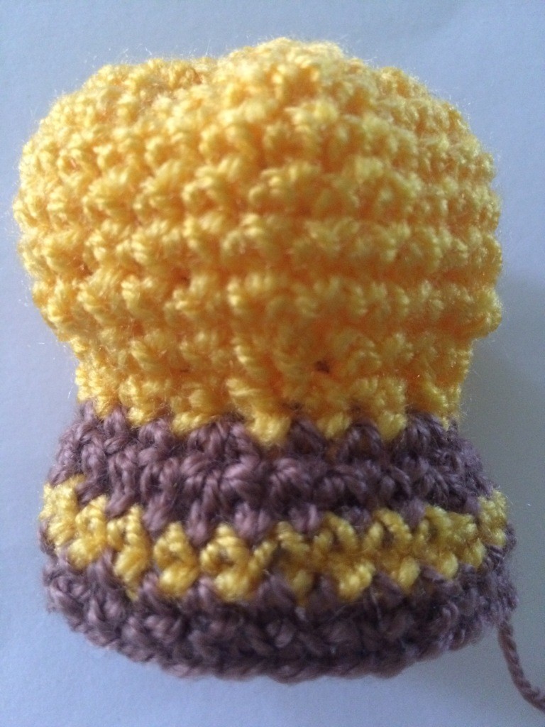 Blog-Inhaltsbild für 'Kostenlose Häkelanleitung - Bienchen im Topf'