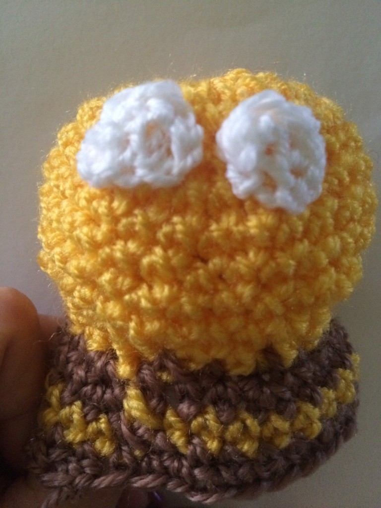 Blog-Inhaltsbild für 'Kostenlose Häkelanleitung - Bienchen im Topf'