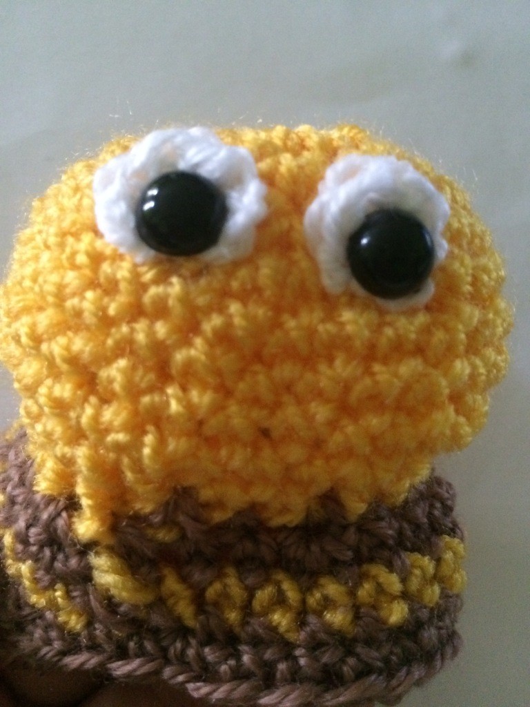 Blog-Inhaltsbild für 'Kostenlose Häkelanleitung - Bienchen im Topf'