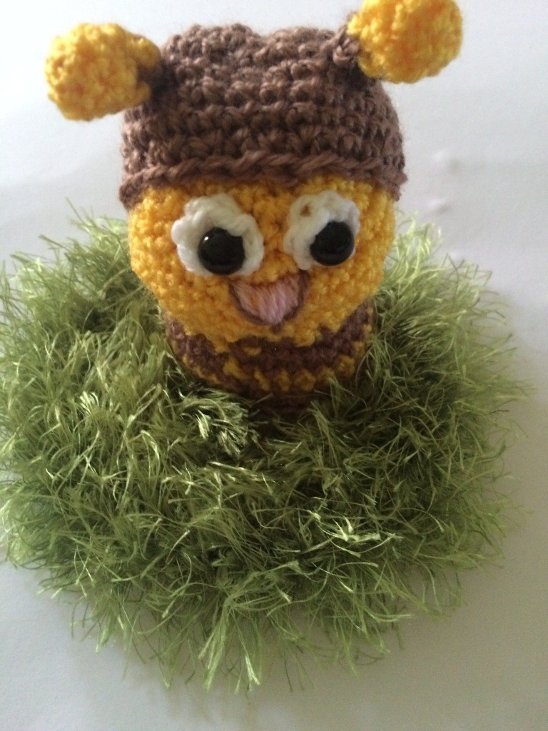 Blog-Inhaltsbild für 'Kostenlose Häkelanleitung - Bienchen im Topf'