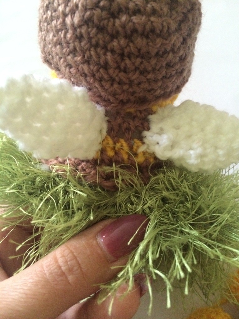 Blog-Inhaltsbild für 'Kostenlose Häkelanleitung - Bienchen im Topf'