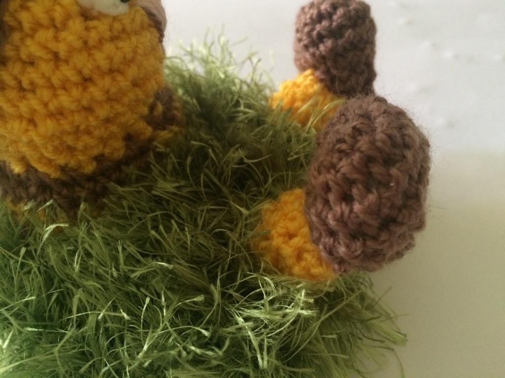 Blog-Inhaltsbild für 'Kostenlose Häkelanleitung - Bienchen im Topf'