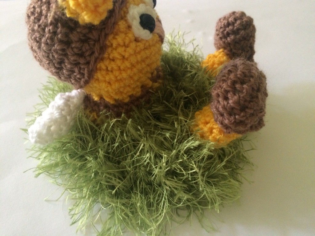 Blog-Inhaltsbild für 'Kostenlose Häkelanleitung - Bienchen im Topf'