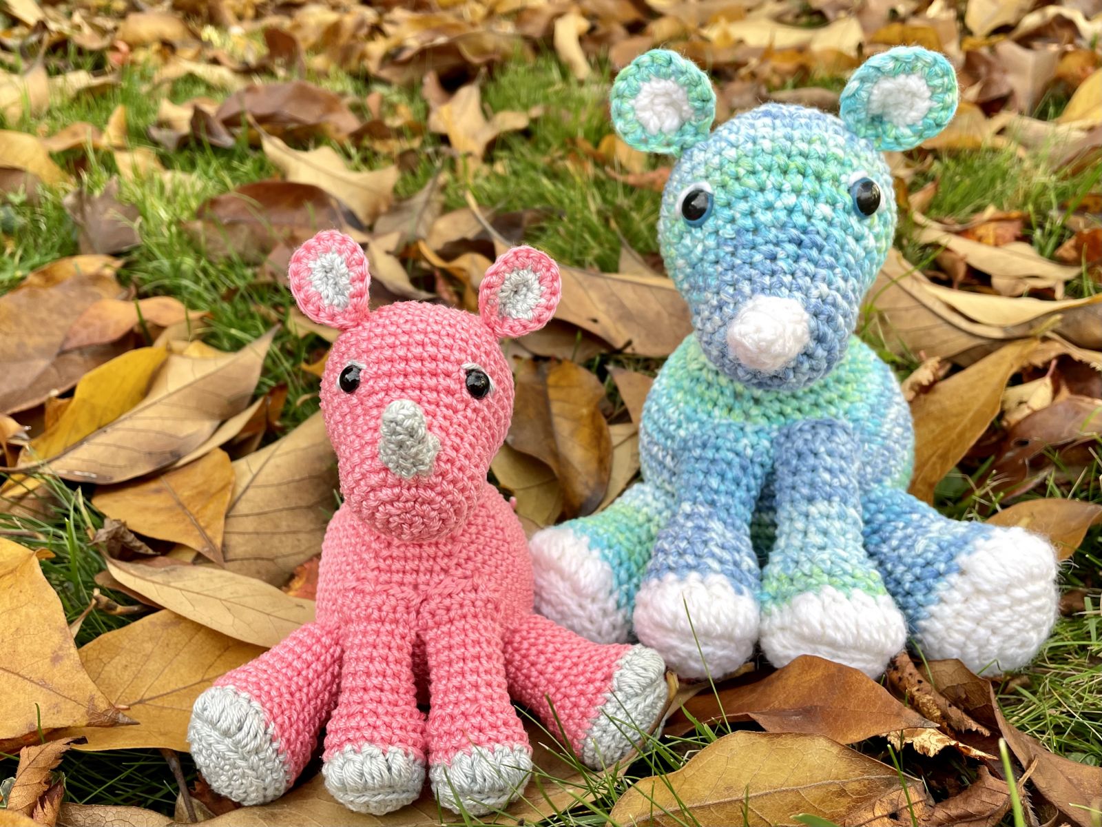 Blog-Inhaltsbild für 'Häkelanleitung "Kleines Nashorn"'