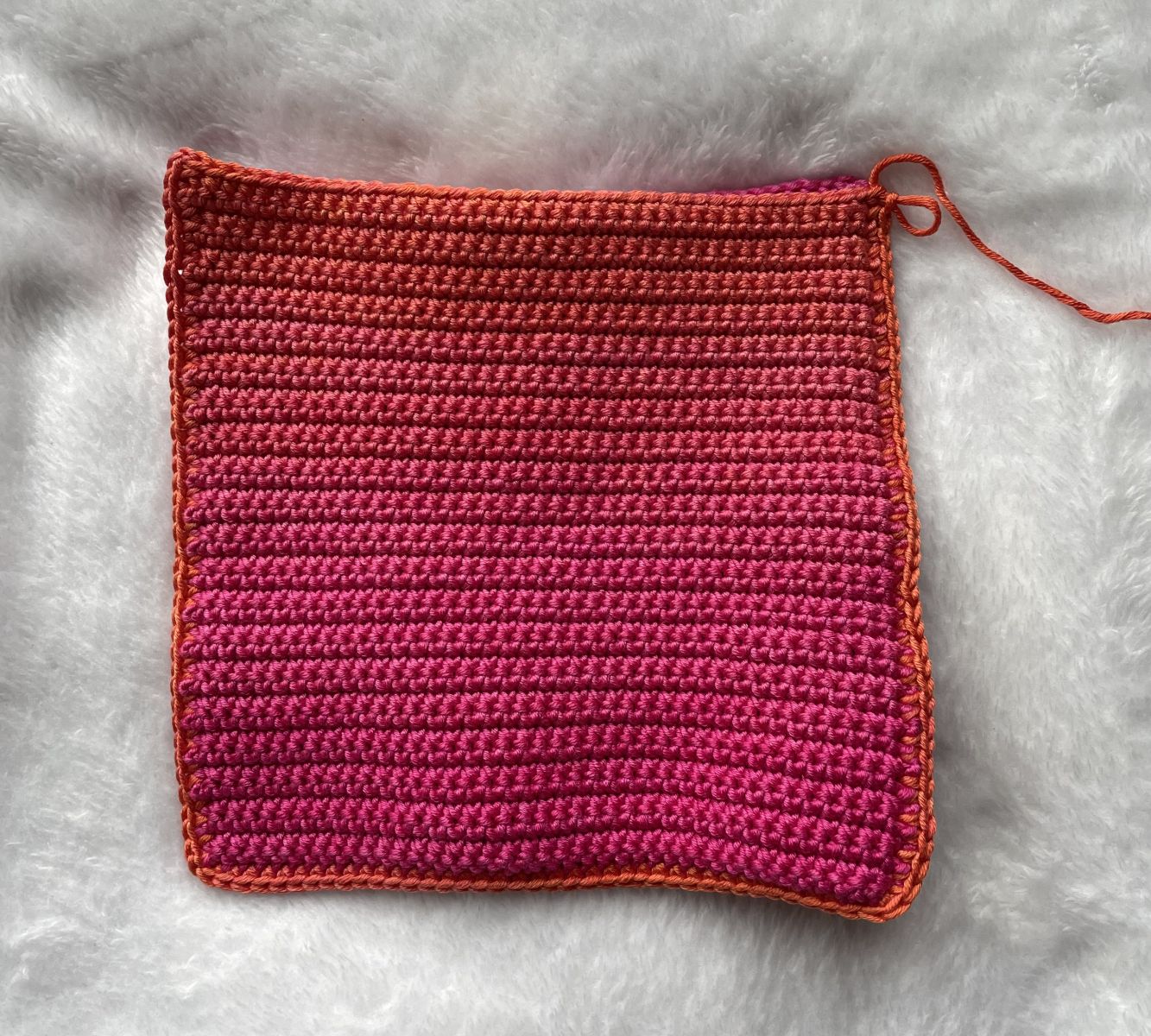 Blog-Inhaltsbild für 'Häkelanleitung für "Mister Knister", das Baby-Knister-Schmusetuch'