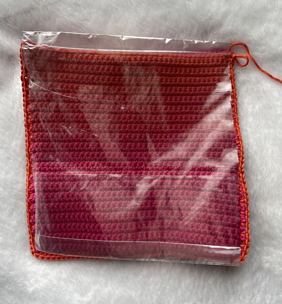 Blog-Inhaltsbild für 'Häkelanleitung für "Mister Knister", das Baby-Knister-Schmusetuch'