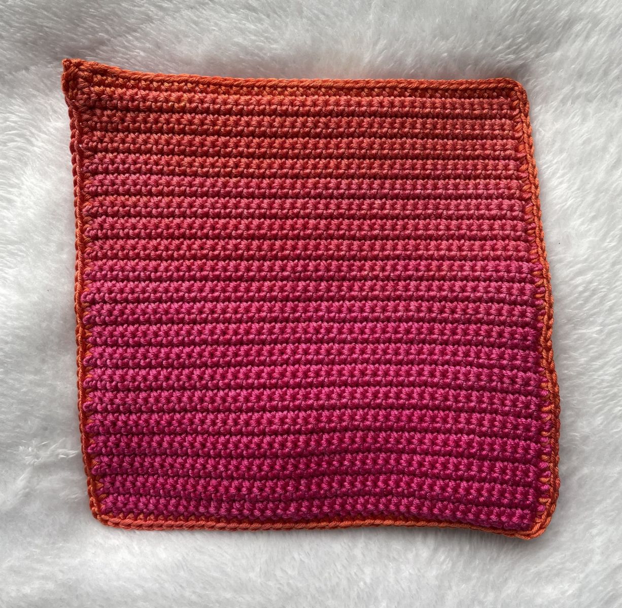 Blog-Inhaltsbild für 'Häkelanleitung für "Mister Knister", das Baby-Knister-Schmusetuch'