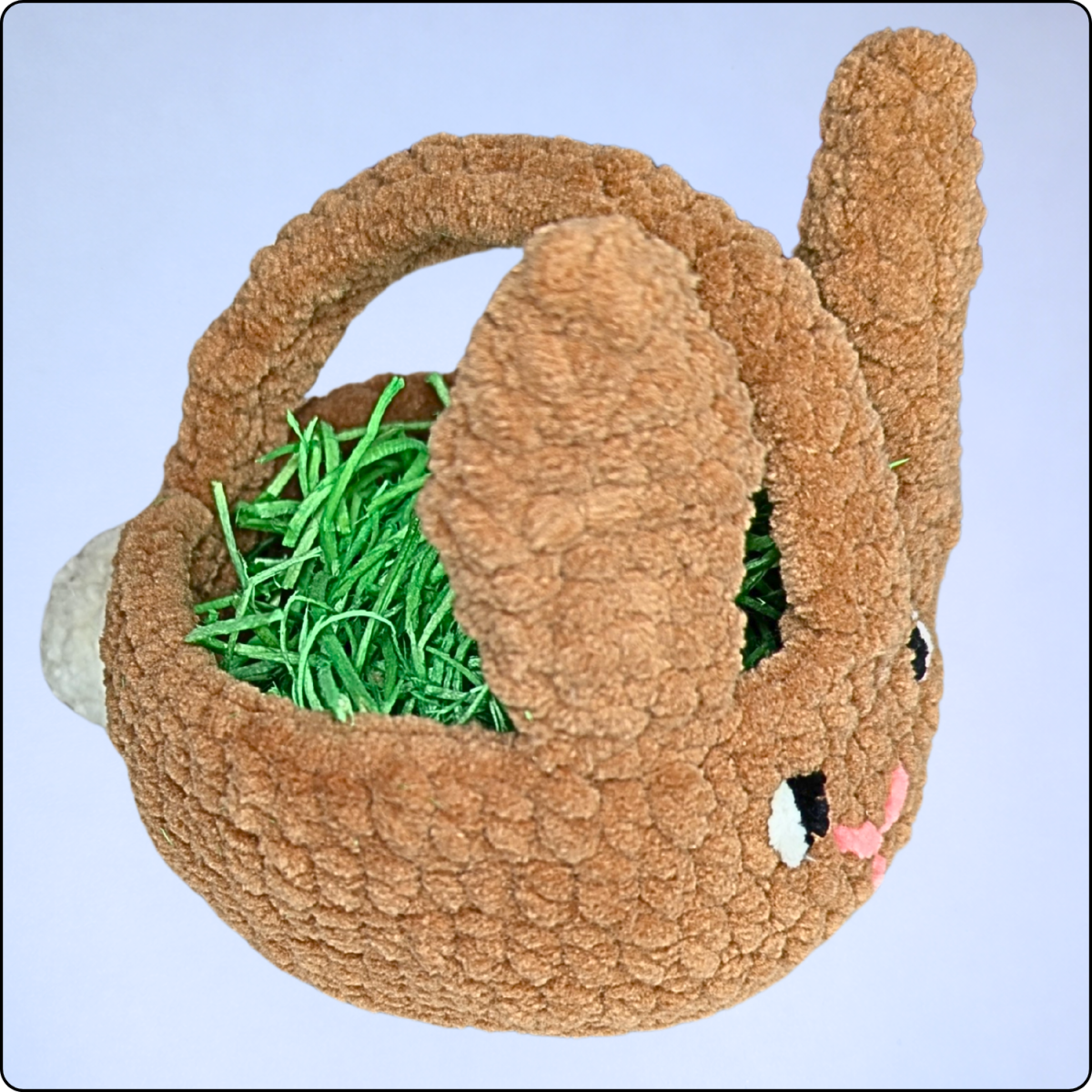 Blog content image for 'Free Crochet Pattern: Small Bunny Easter Basket'