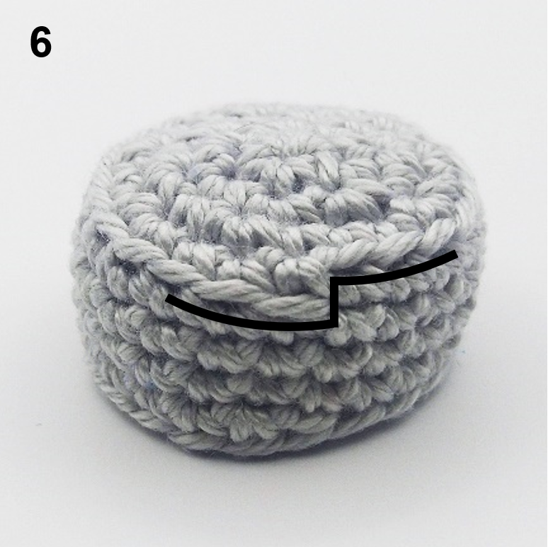 Blog-Inhaltsbild für 'Häkeltechniken und Tipps für Amigurumi  – Kante'