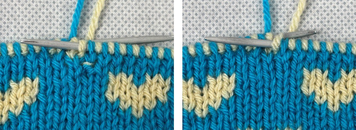 Blog-Inhaltsbild für 'Doubleface stricken ohne Frust: Die häufigsten Fehler und wie du sie einfach korrigierst'