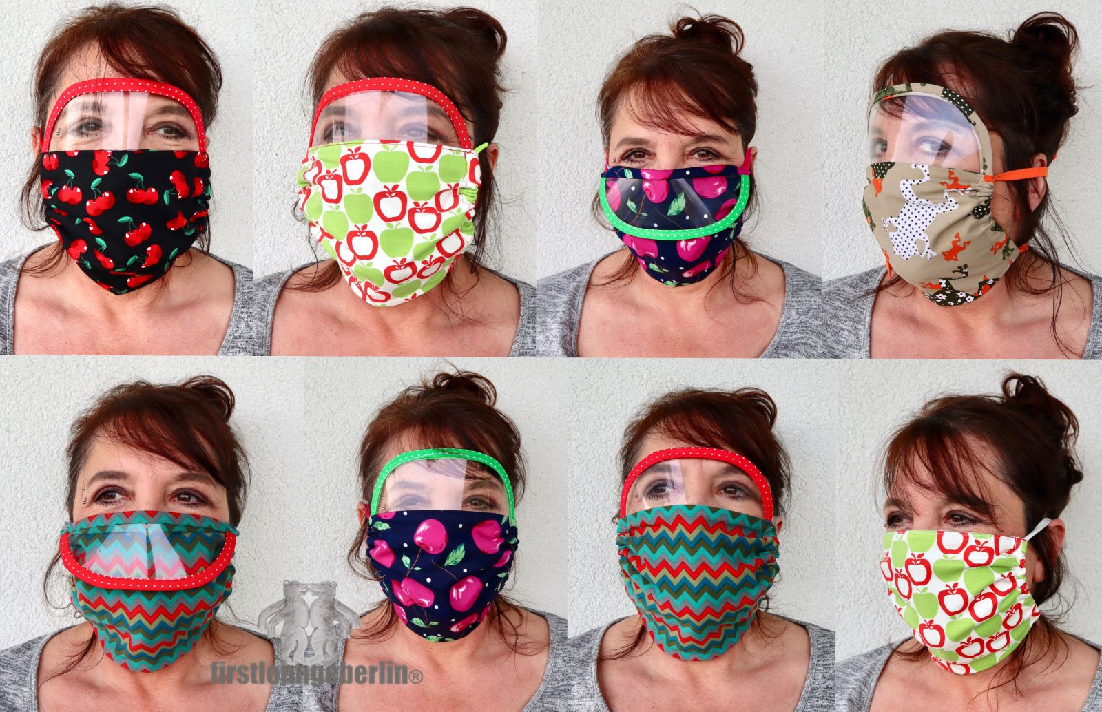 Blog-Inhaltsbild für 'MUNDMASKE FIX NÄHEN  mit Visier einfach nähen Jersey Baumwolle Gr. S-XL ATEMMASKE Gesichtsmaske Mundbedeckung Nasenmaske Behelfsmaske mit Spritzschutz'