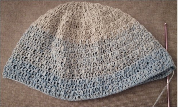 Blog content image for 'Hat "Eezy" - Free crochet pattern with size charts'
