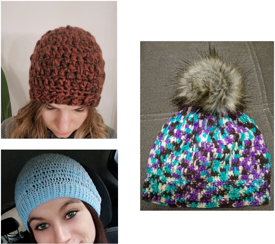 Blog content image for 'Hat "Eezy" - Free crochet pattern with size charts'