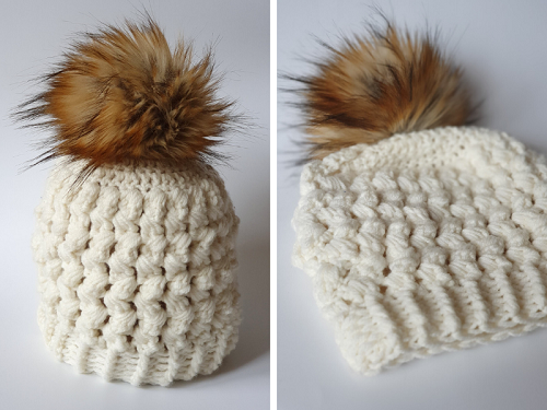 Blog-Inhaltsbild für 'Kostenlose Häkelanleitung Mütze "Boppelchen"'