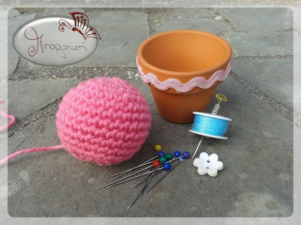 Blog-Inhaltsbild für 'Gehäkeltes Nadelkissen - Resteverwertung'