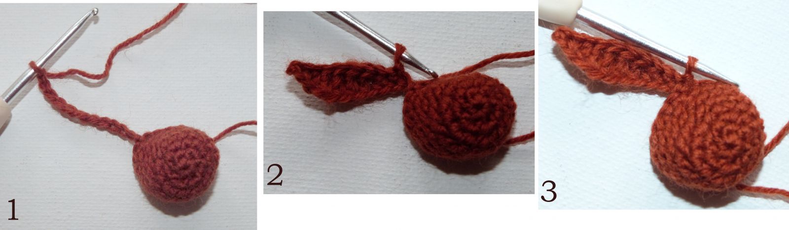 Blog-Inhaltsbild für 'Glückshäschen häkeln, kostenlose Anleitung (Fotos für Linkshänder*innen)'