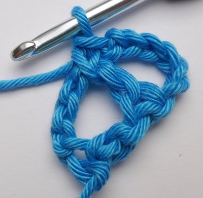 Blog-Inhaltsbild für 'Gratis: Häkelanleitung Dreiecktuch für kleine Anziehpuppen'