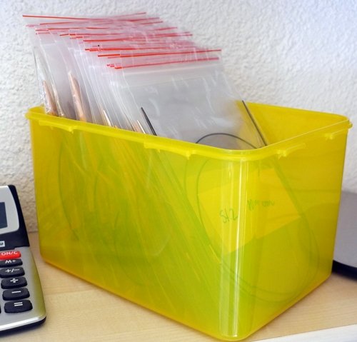 Blog-Inhaltsbild für 'Endlich Ordnung bei den Rundstricknadeln'