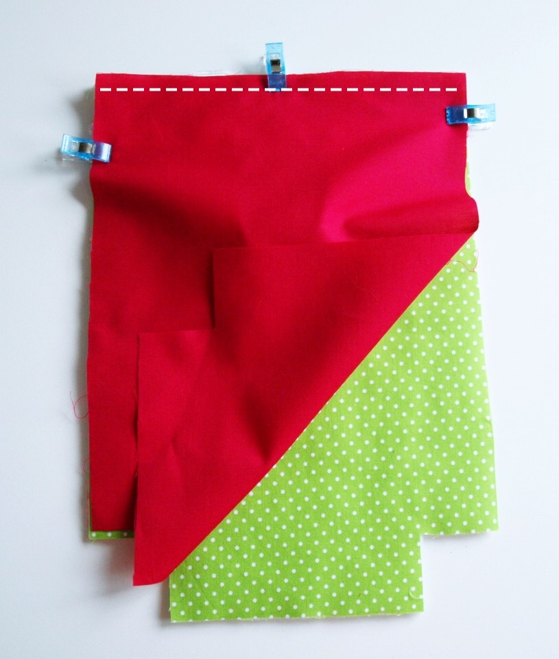 Blog-Inhaltsbild für 'Kostenlose Nähanleitung, Tasche ca. 23 cm hoch'