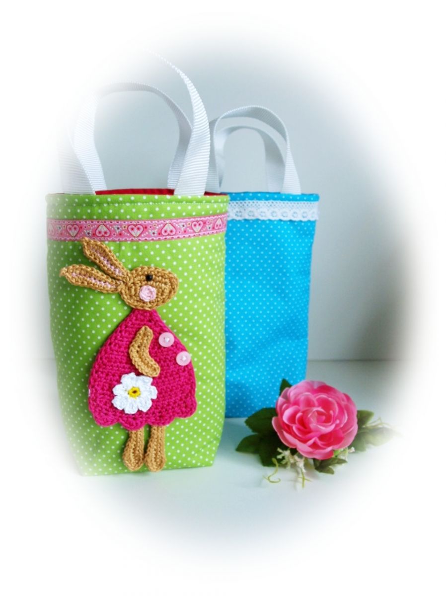 Blog-Inhaltsbild für 'Kostenlose Nähanleitung, Tasche ca. 23 cm hoch'