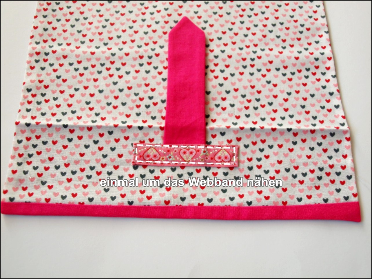 Blog-Inhaltsbild für 'Kostenlose Nähanleitung Teebeuteltasche'