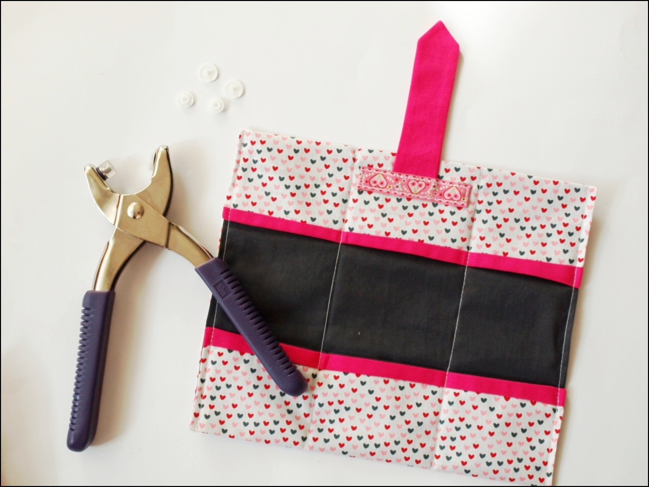 Blog-Inhaltsbild für 'Kostenlose Nähanleitung Teebeuteltasche'