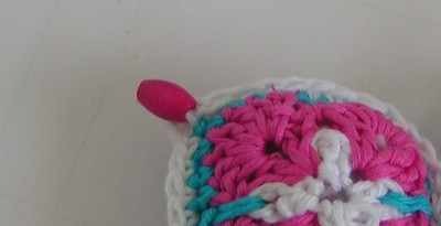 Blog-Inhaltsbild für 'Stern aus Granny squares &quot;African flower&quot;'