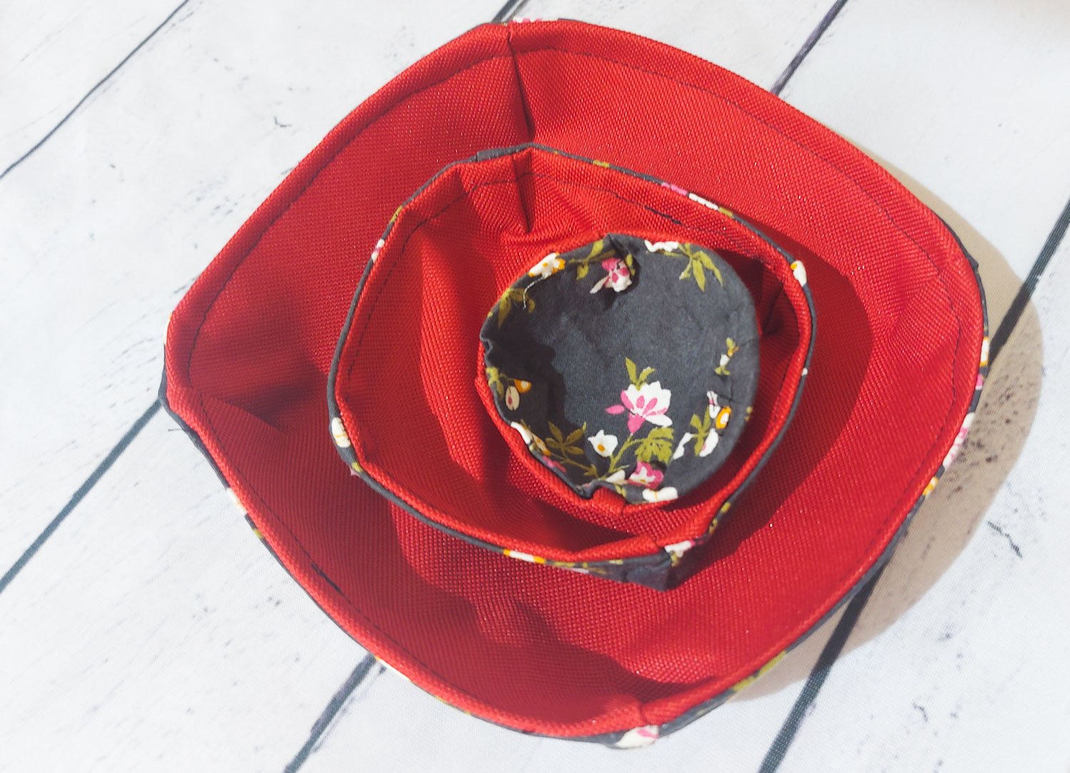 Blog-Inhaltsbild für 'Schale aus Stoff nähen - Praktisches Utensilo'