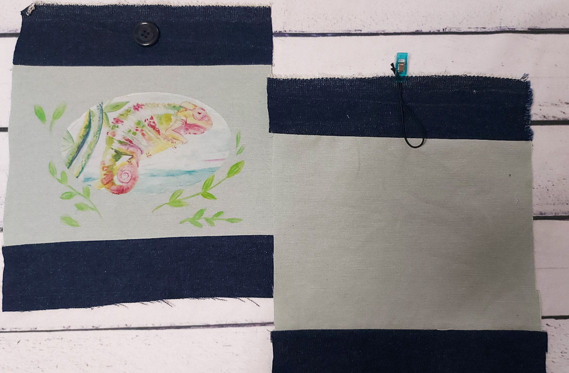 Blog-Inhaltsbild für 'Buchhülle nähen leicht gemacht'