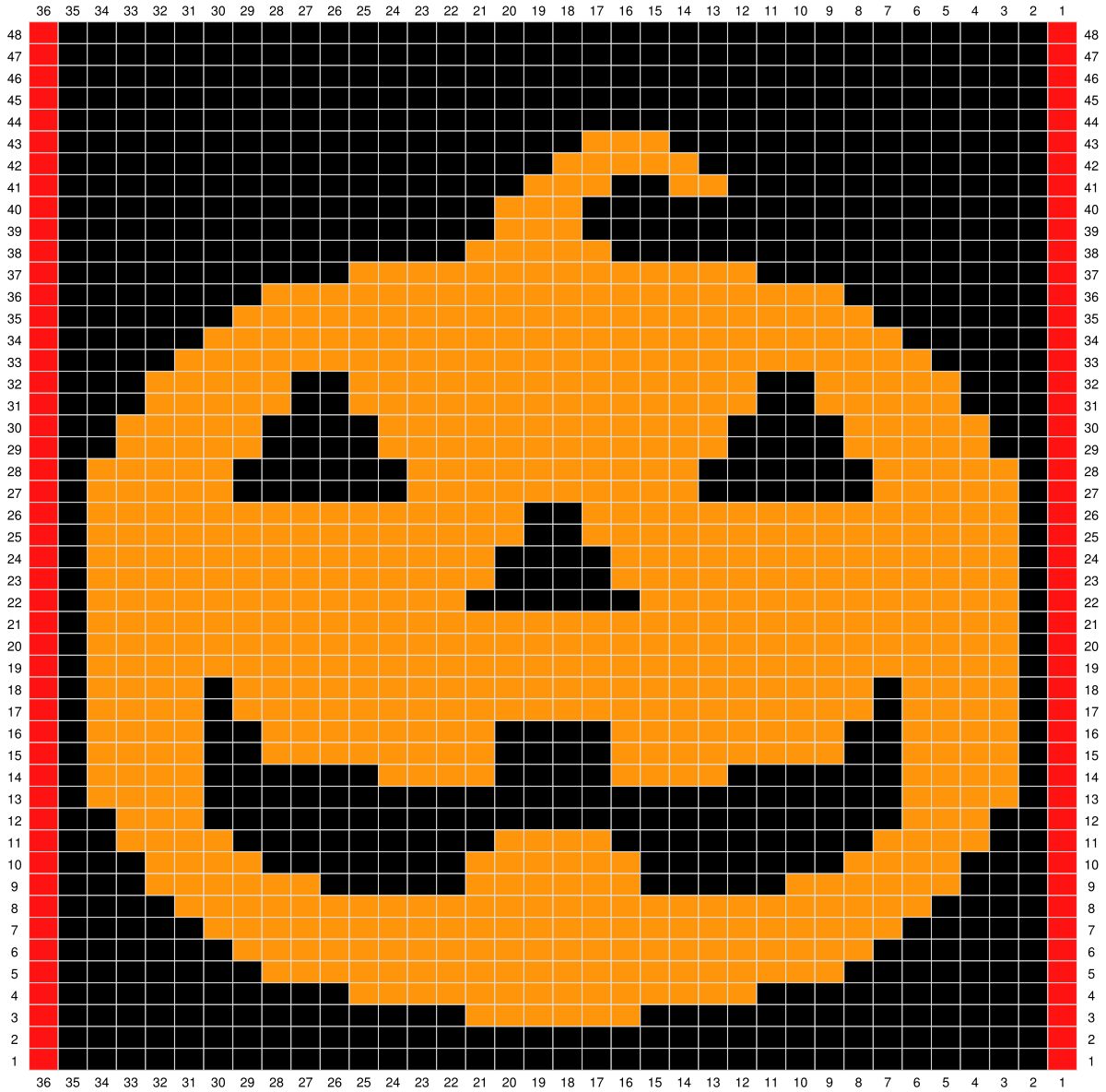 Blog content image for 'Free Double-Knitted Halloween Potholder Pattern'