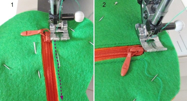 Blog-Inhaltsbild für 'Das Apfeltäschchen: Portemonnaie, Geldbörse oder Brustbeutel Versteckerlie, Nähanleitung mit Schnittmuster: Nähe dir einen Apfel aus Filz'