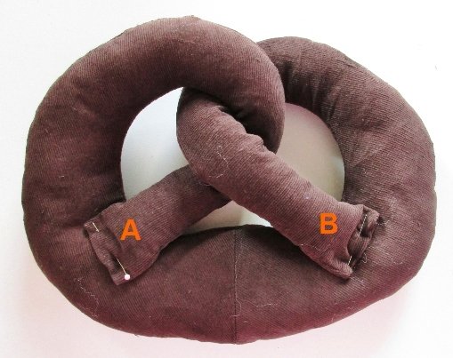 Blog-Inhaltsbild für 'Brezel - Spaß zum Oktoberfest! Wies`n Zeit ist angebrochen Nähe Dir die schönsten Brez`n selbst! Nähanleitung + Schnittmuster drei Größen Freebook'