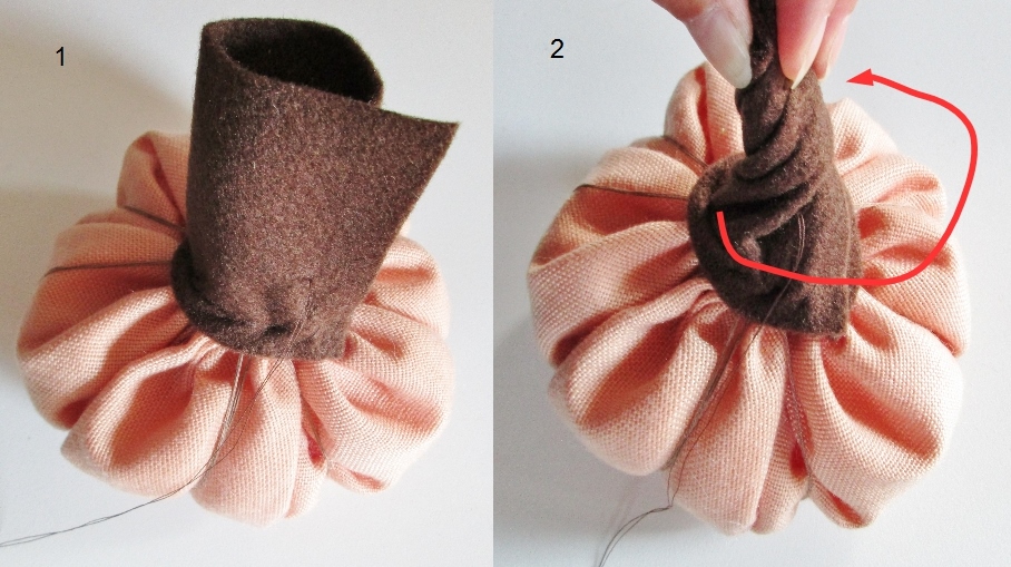 Blog-Inhaltsbild für 'Der Kürbis - die Halloweenzeit beginnt, das Erntefest ist da! Nähe Dir Kürbisse in allen Größen und Farben Nähanleitung Freebook Pumpkin'