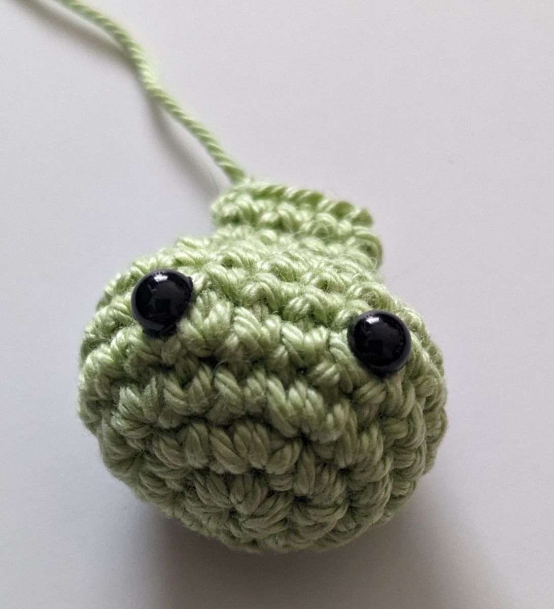 Blog-Inhaltsbild für 'Amigurumi Meeresschildkröte Schildkröte Tommy ohne Vernähen'