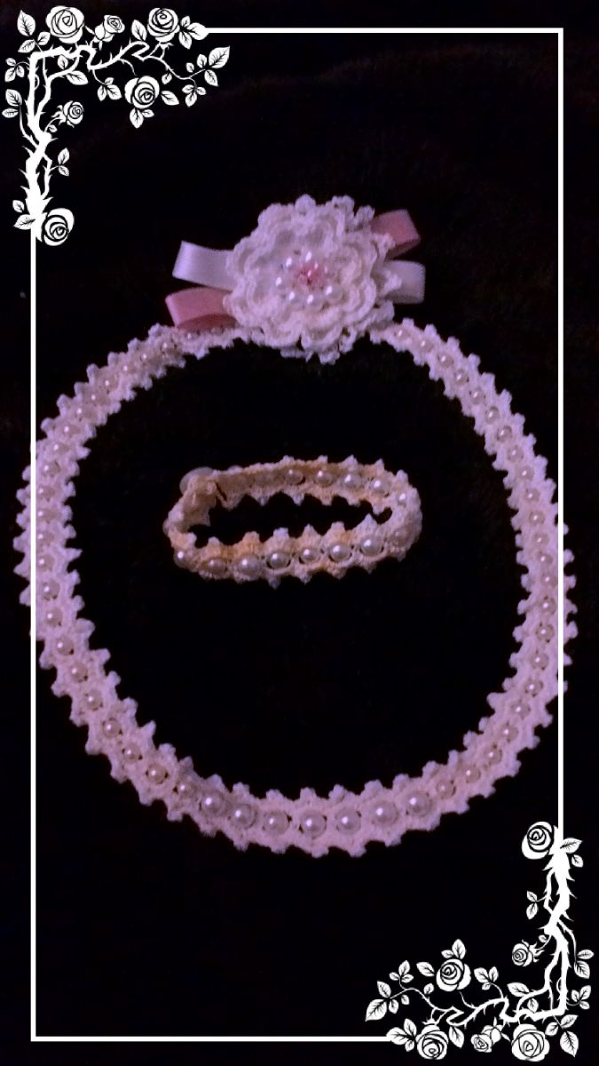 Blog-Inhaltsbild für 'Kostenlose Anleitung für gehäkeltes Armband und Collier'