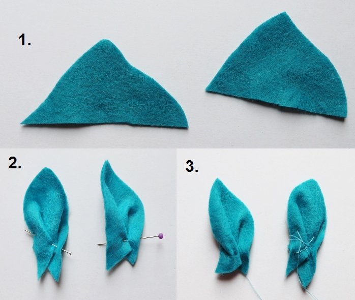 Blog-Inhaltsbild für 'Frühlingshafte Blütenbrosche aus Resten von Jersey, Filz und Tüll: Basteln mit Kindern'