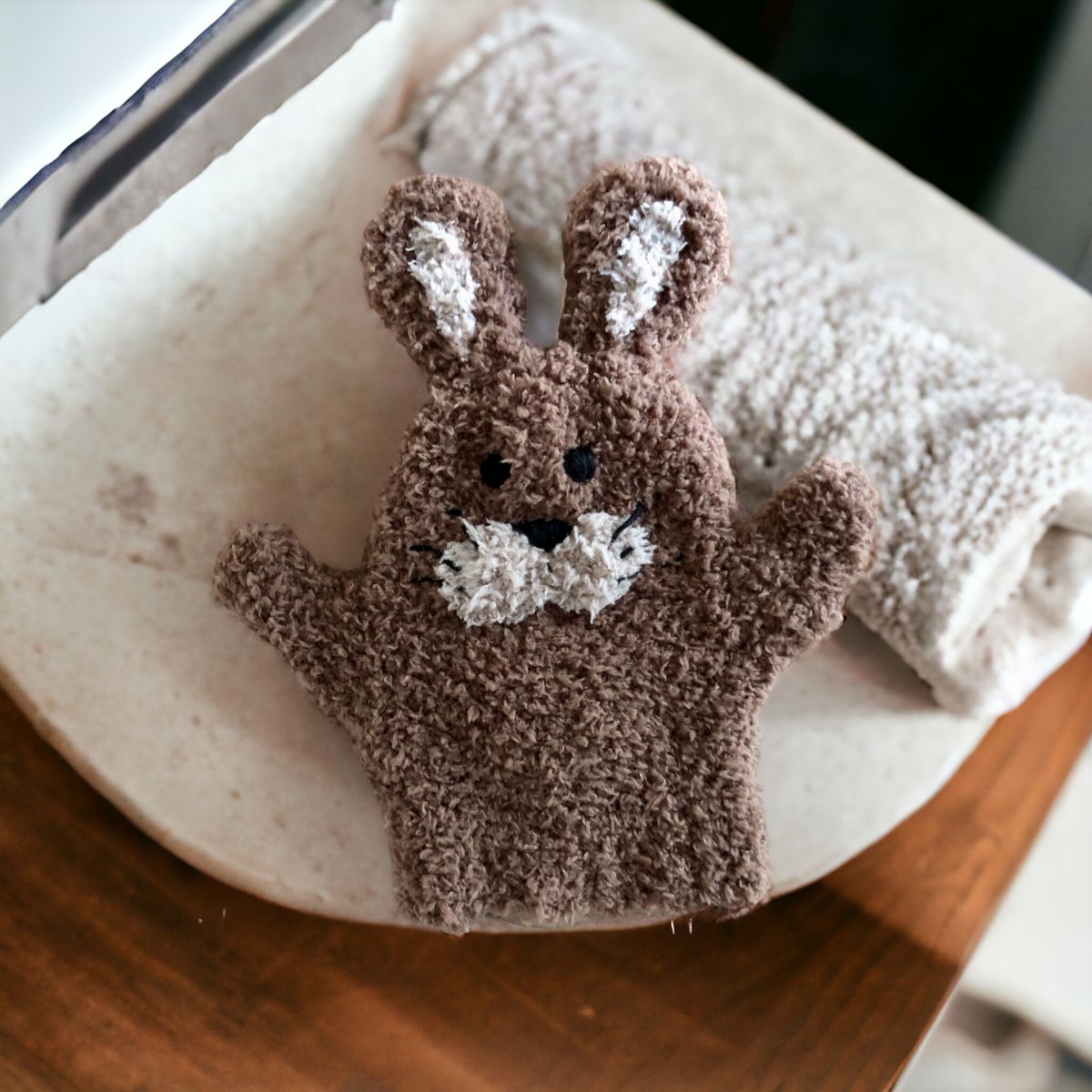 Blog-Inhaltsbild für 'Gehäkelte Waschlappen - Badezeit und Pflege von Babys und Kleinkindern'