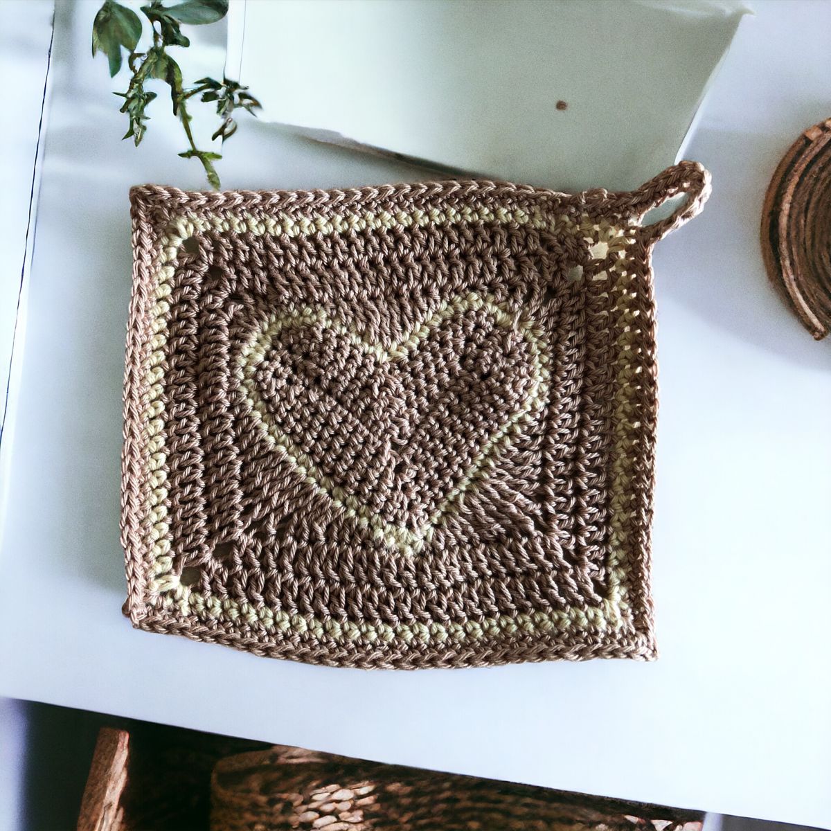 Blog-Inhaltsbild für 'Crochet washcloths - tips and tricks for baby care'