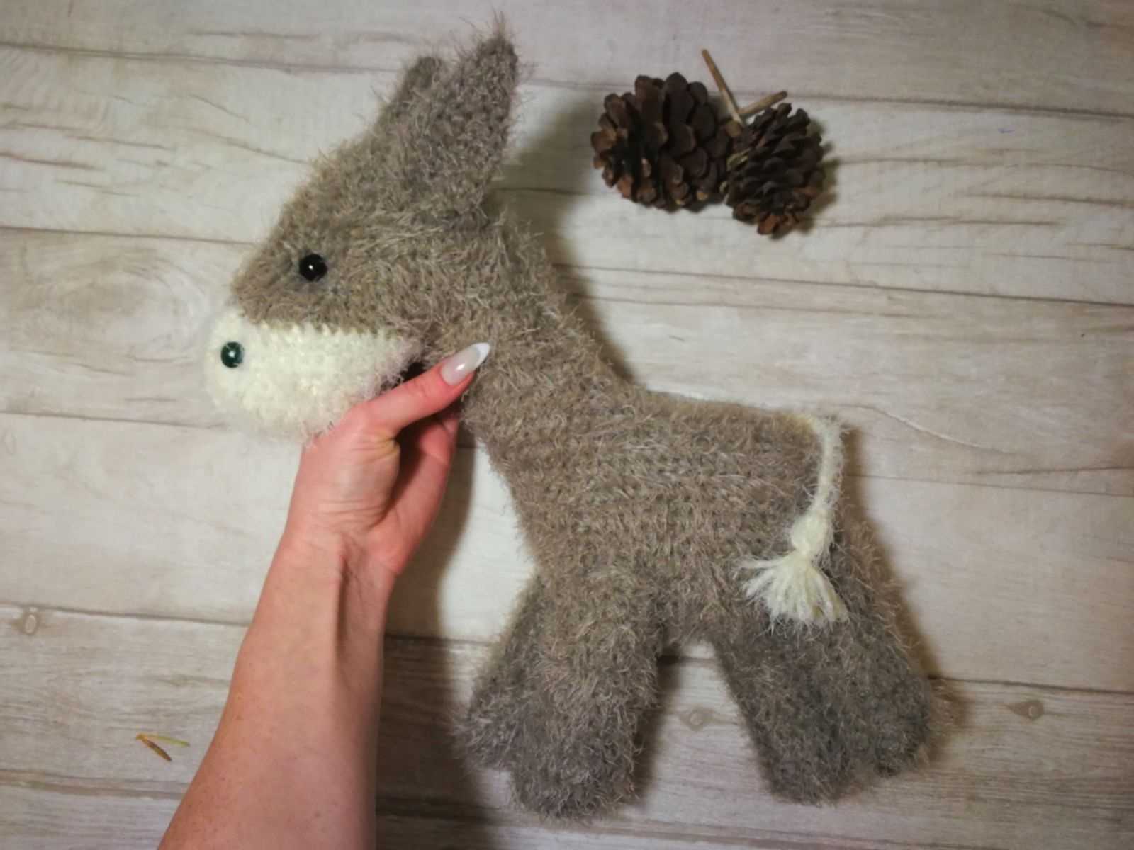 Blog-Inhaltsbild für 'Süßes Eselchen häkeln'