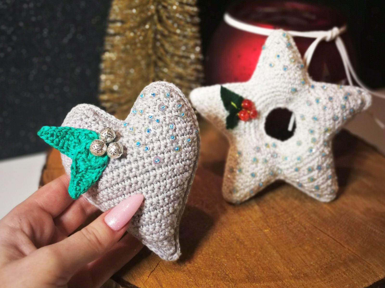 Blog-Inhaltsbild für 'Herzen und Sterne als Dekoration'